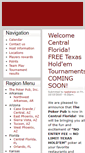 Mobile Screenshot of centralflorida.thepokerpub.com