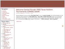 Tablet Screenshot of centralflorida.thepokerpub.com